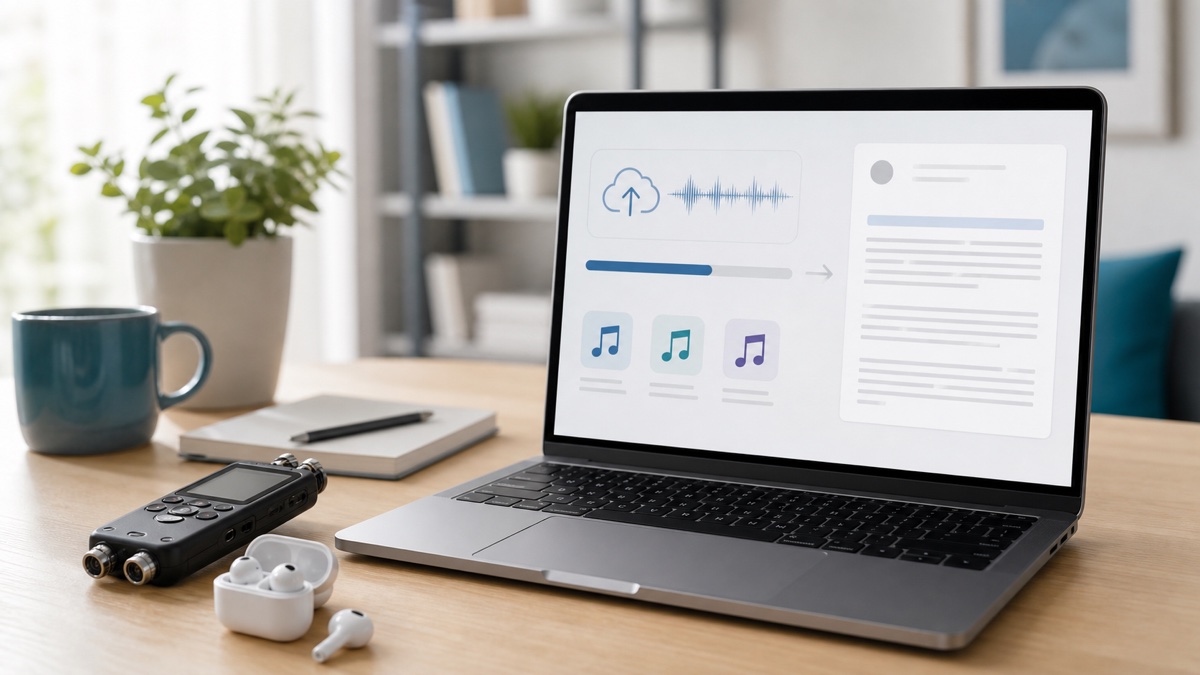 Transcribe Audio to Text Online: A Practical Review-and-Export Workflow